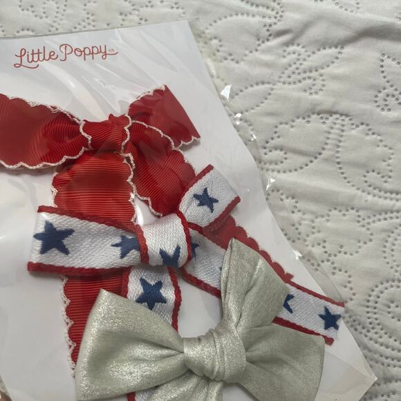 NWT Little Poppy Co Subscription Bow Set - Picture 6 of 7